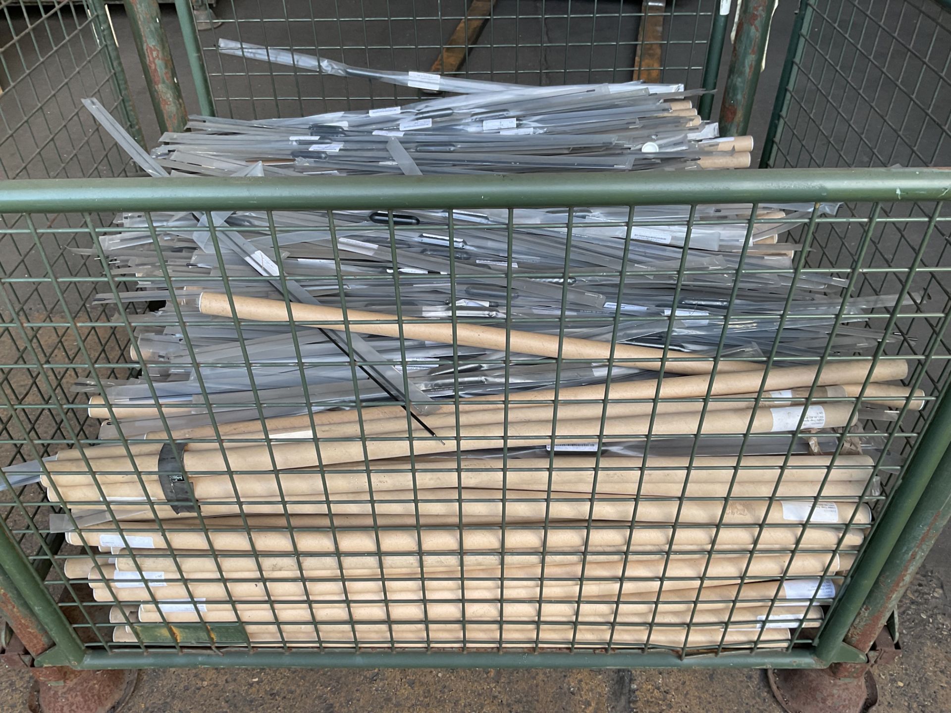 1x Stillage Large Quantity of New Unissued Radio Whip Antenna's, from MOD (Not Counted) - Image 3 of 3