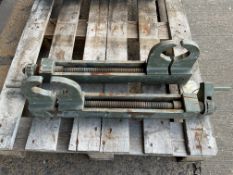 1x Pair of FV Track Clamps, from MOD