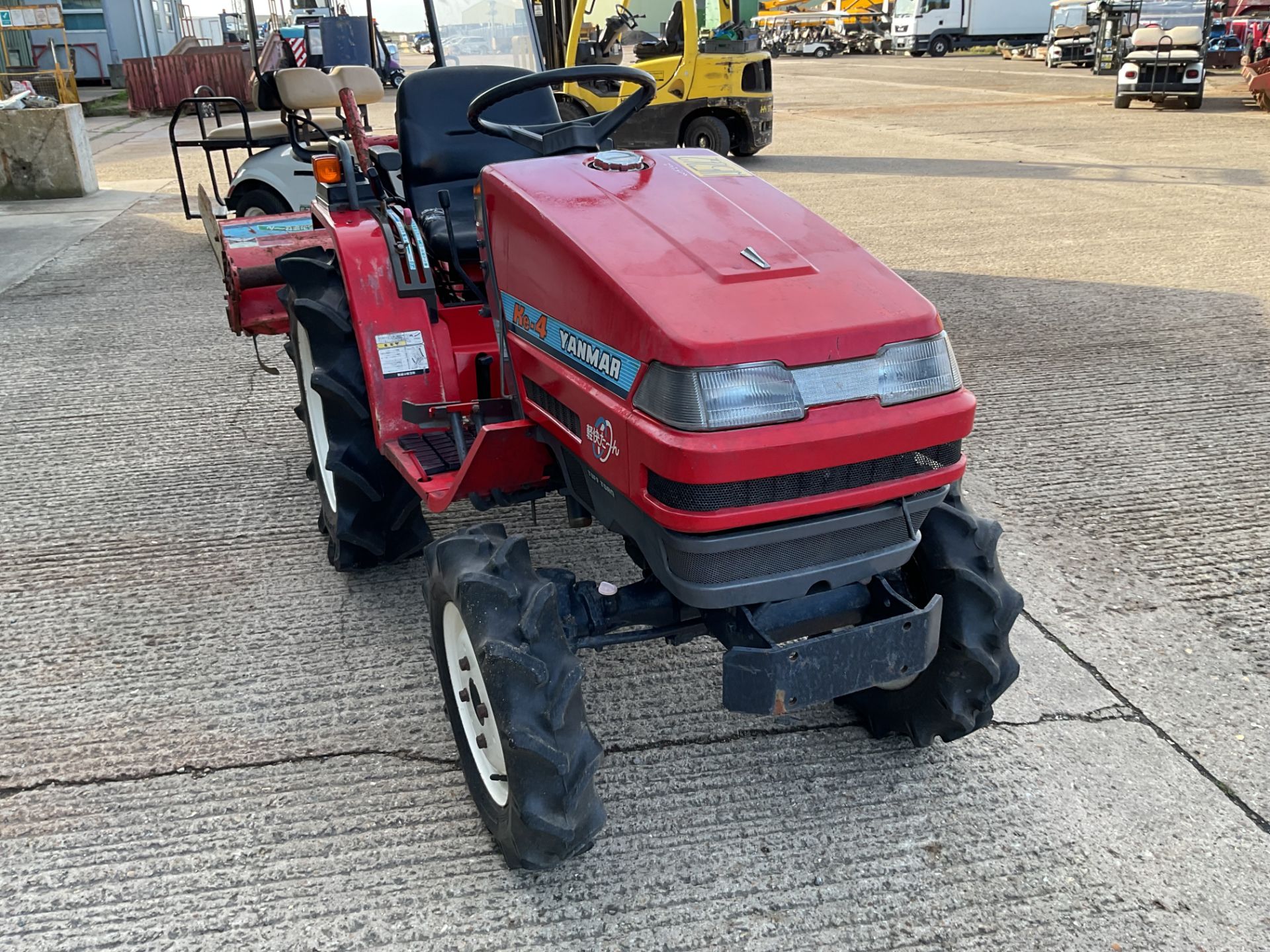 Yanmar Ke-4 4x4 Diesel Compact Tractor, 915 Hours c/w Yanmar Rotavator - Image 15 of 18