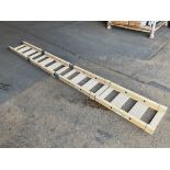 4x Rare Carbon Fibre Crossing Ladders 250KG Load, Afghanistan Issue, from MOD