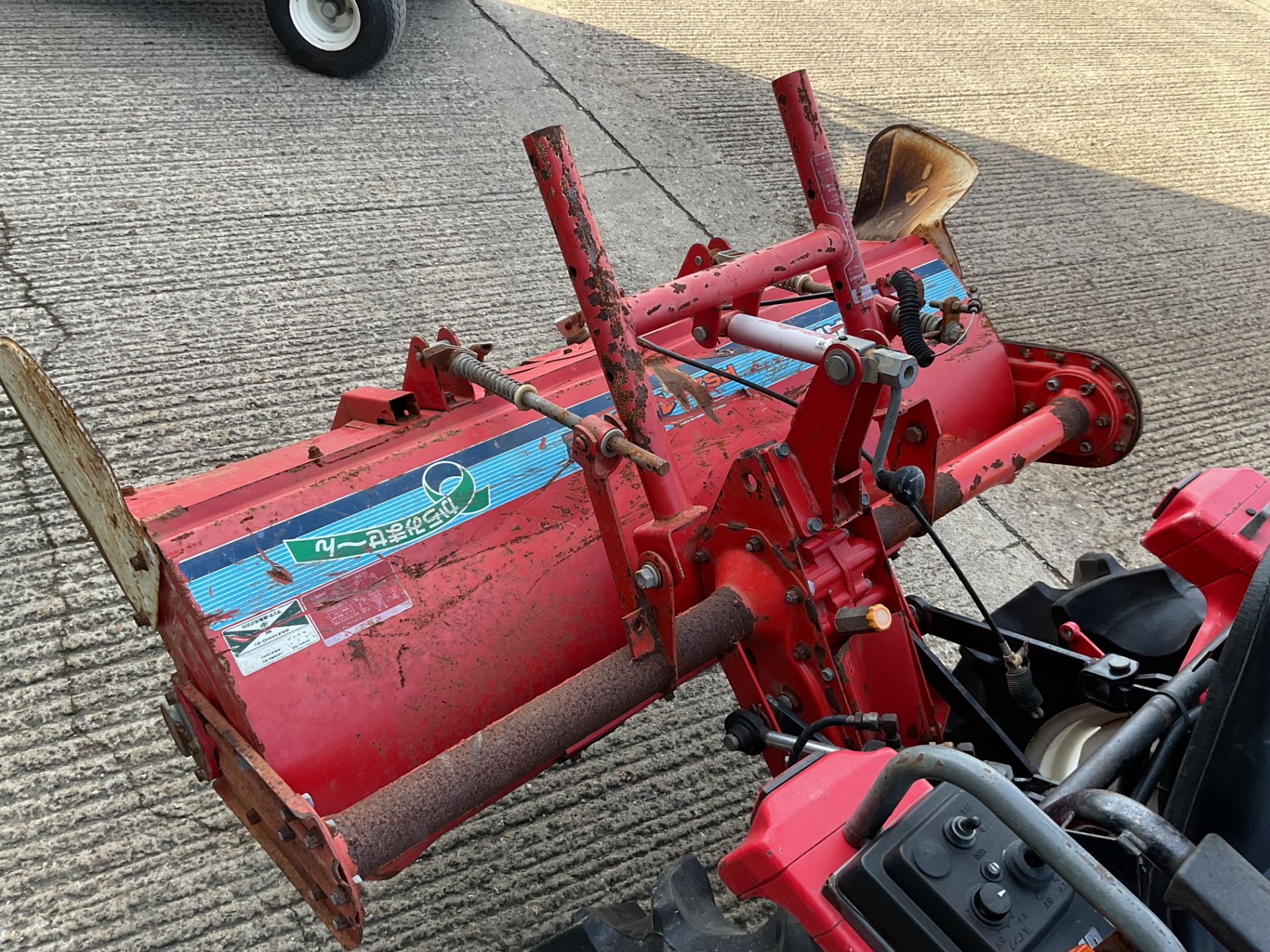 Yanmar Ke-4 4x4 Diesel Compact Tractor, 915 Hours c/w Yanmar Rotavator - Image 13 of 18
