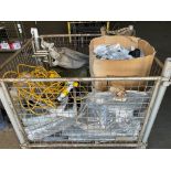1x Stillage of Extension Leads, Army Tents etc