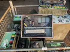 1x Stillage of Clansman Radio Equipment inc Transmitter Receivers, Telephone Exchanges etc