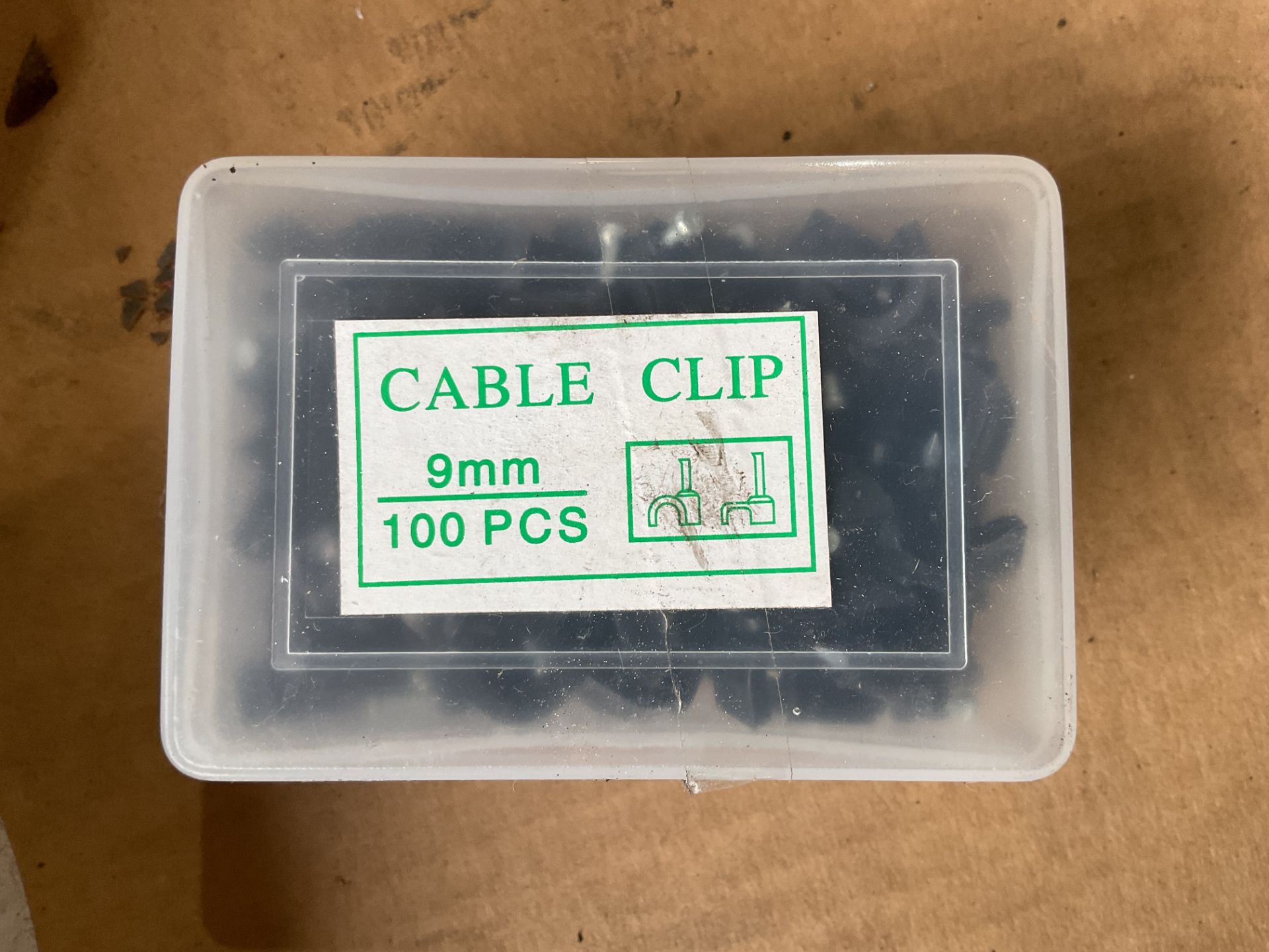 1x Crate of New Unissued Electrical Boxes (100+) and Cable Clips (2,000) - Image 5 of 6