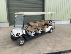 EZGO Cushman Rare and Desirable 8 Seat Petrol Electric Start Leasure Shuttle, Very Low Hours!