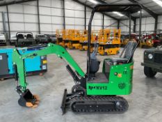 New Unissued 2024 JPC KV12 1070KG 12HP Diesel Mini Excavator