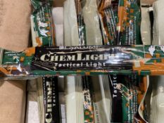 20x Boxes (10 per box) Cyalume ChemLight Tactical Lights, from MOD