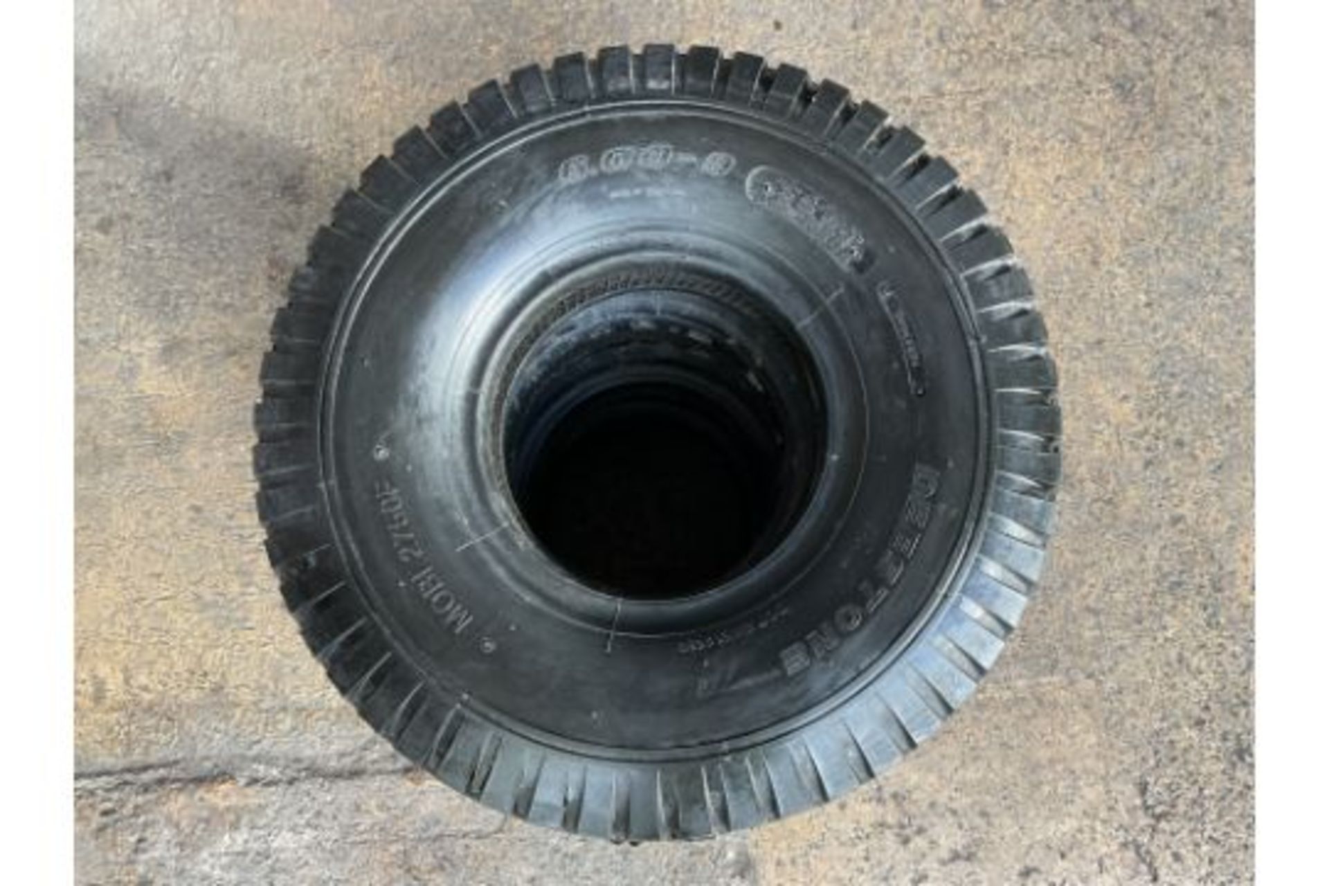 4x New Unissued 6.00-9 Deestone Trailer Tyres, from MOD - Image 2 of 4