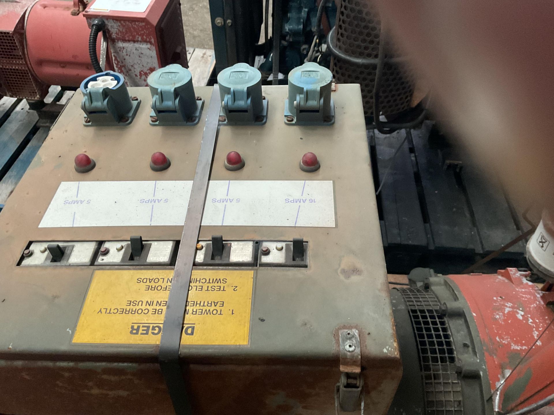 Lister 6 KVA Single Phase 240V 2cyl Diesel Generator, from MOD - Image 2 of 4