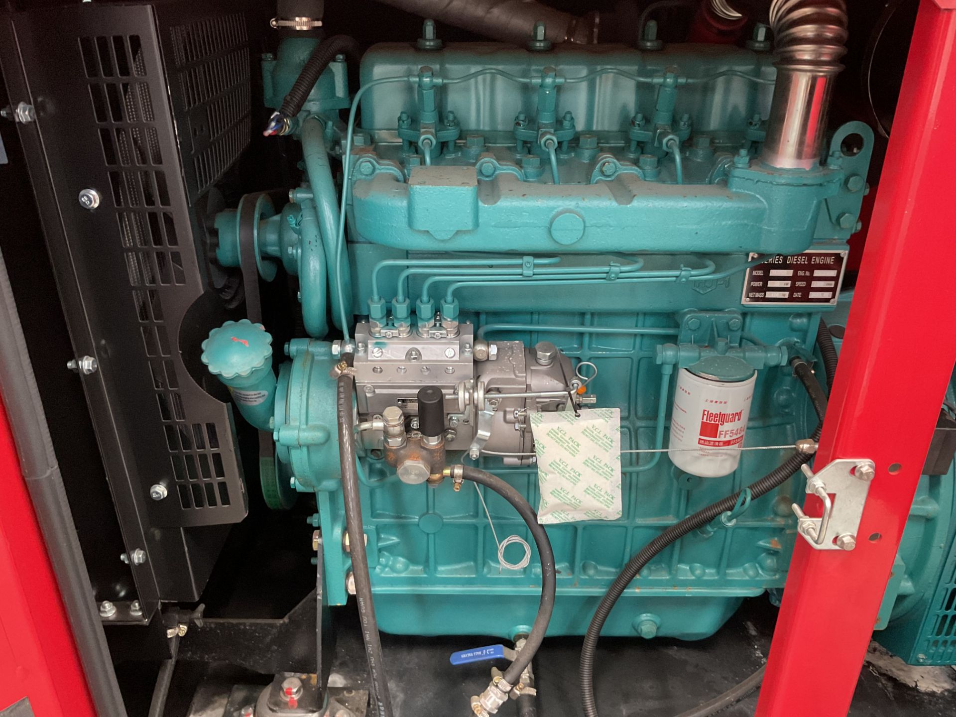 New Unissued 60 KVA 3 Phase Diesel Generator 400/230V, c/w Manuals etc - Image 3 of 7