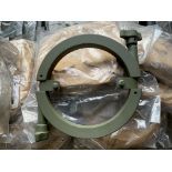 63x New Unissued Radio Mast Mounting Clamps, from MOD