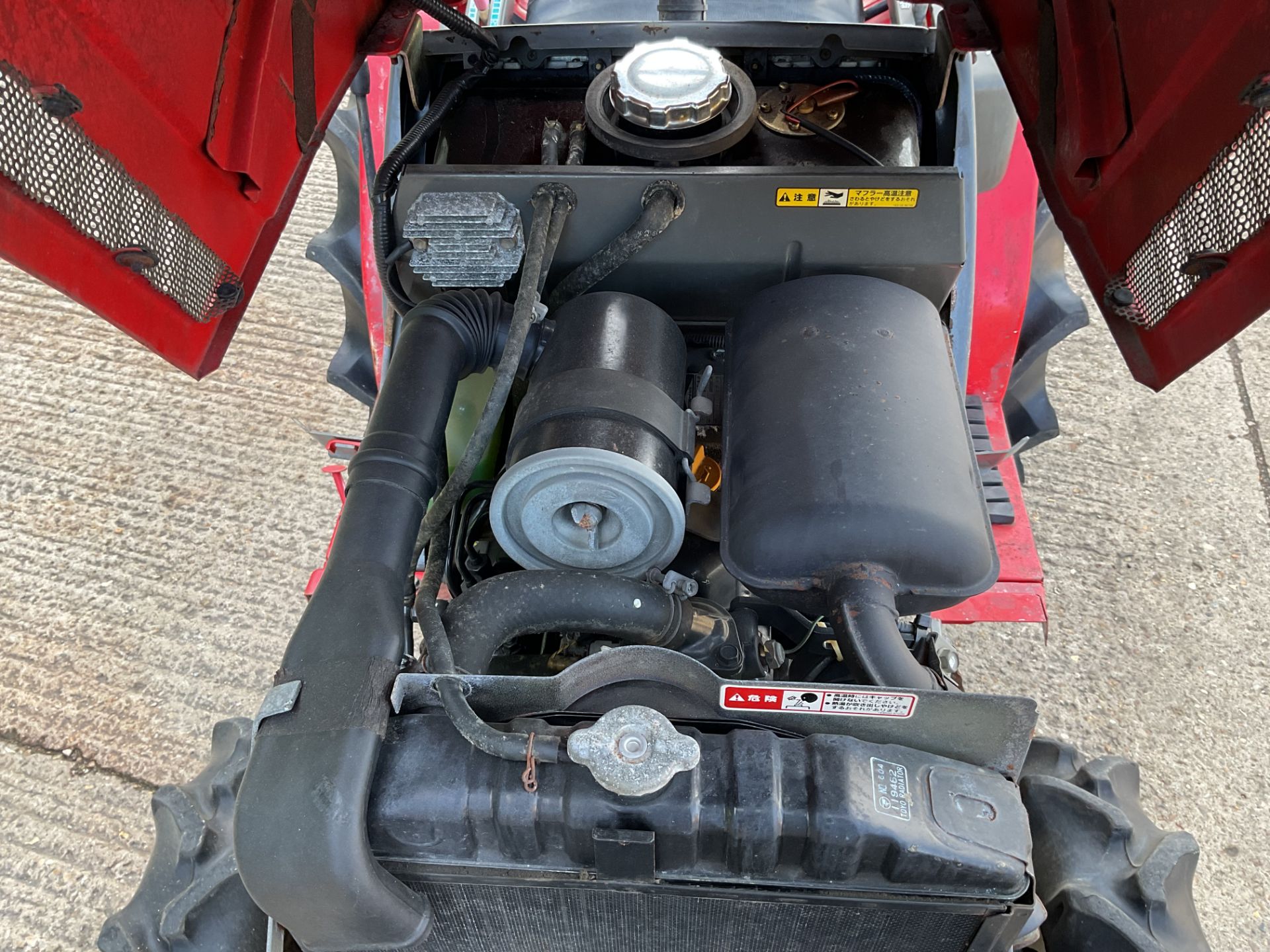 Yanmar Ke-4 4x4 Diesel Compact Tractor, 915 Hours c/w Yanmar Rotavator - Image 18 of 18