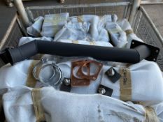 1x Stillage of New Unissued FV 432 Tracked Carrier Exhausts
