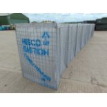 From UK Ministry of Defence New Unissued HESCO Concertinaed MIL 1