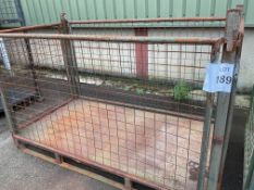 Heavy Duty MOD Steel Stillage with Removable Sides