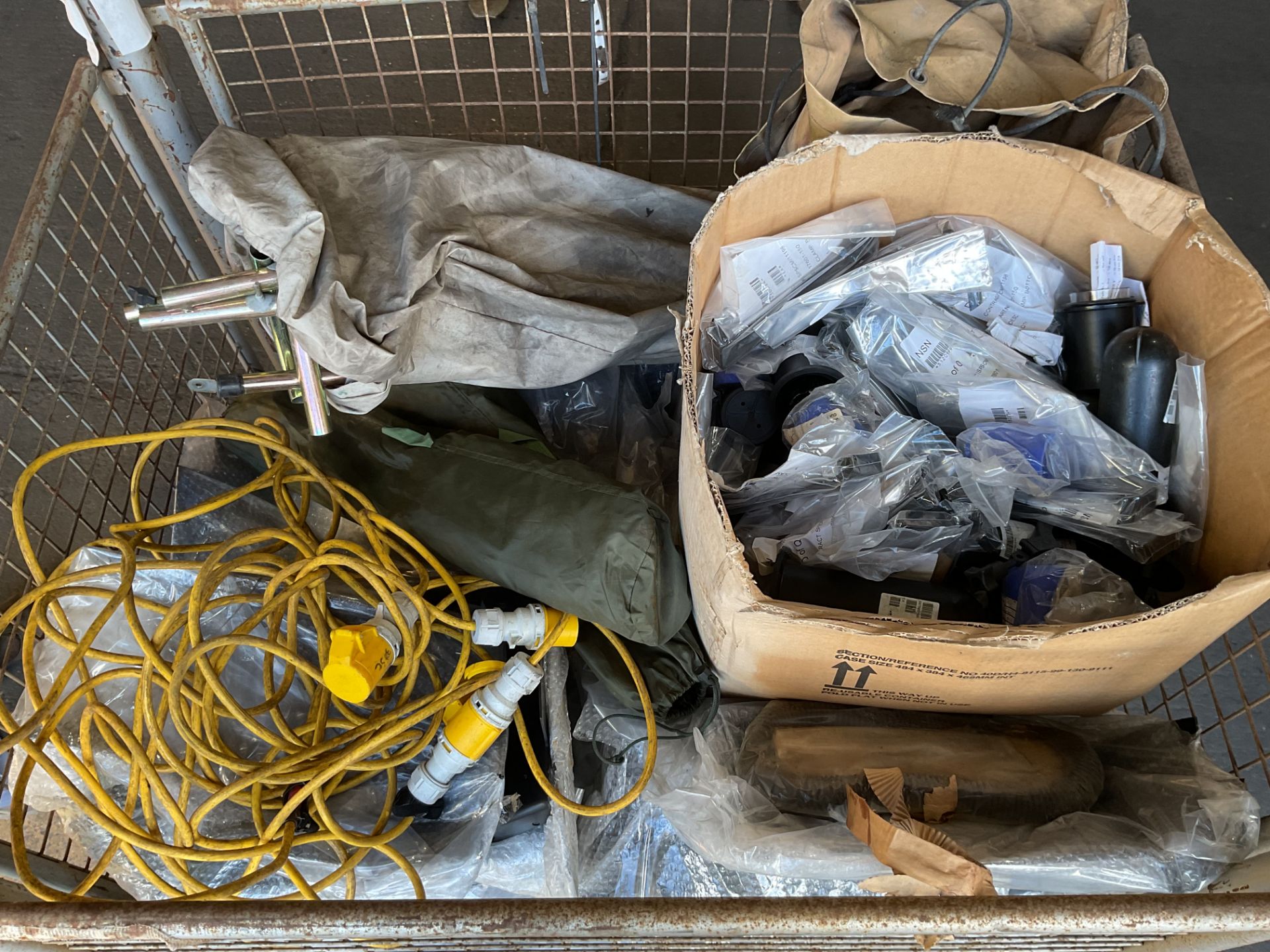 1x Stillage of Extension Leads, Army Tents etc - Image 2 of 6