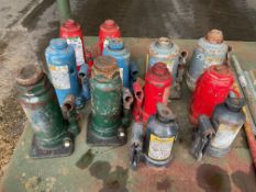 12x 3/10/12T Hydraulic Jacks, from MOD