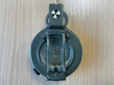 Stanley London British Army Brass Prismatic Compass, from MOD