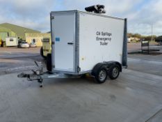 Ifor Williams Model BV85G 2 Axle Box Trailer 2700KG, Interior Dim 10 ft x 4ft 6
