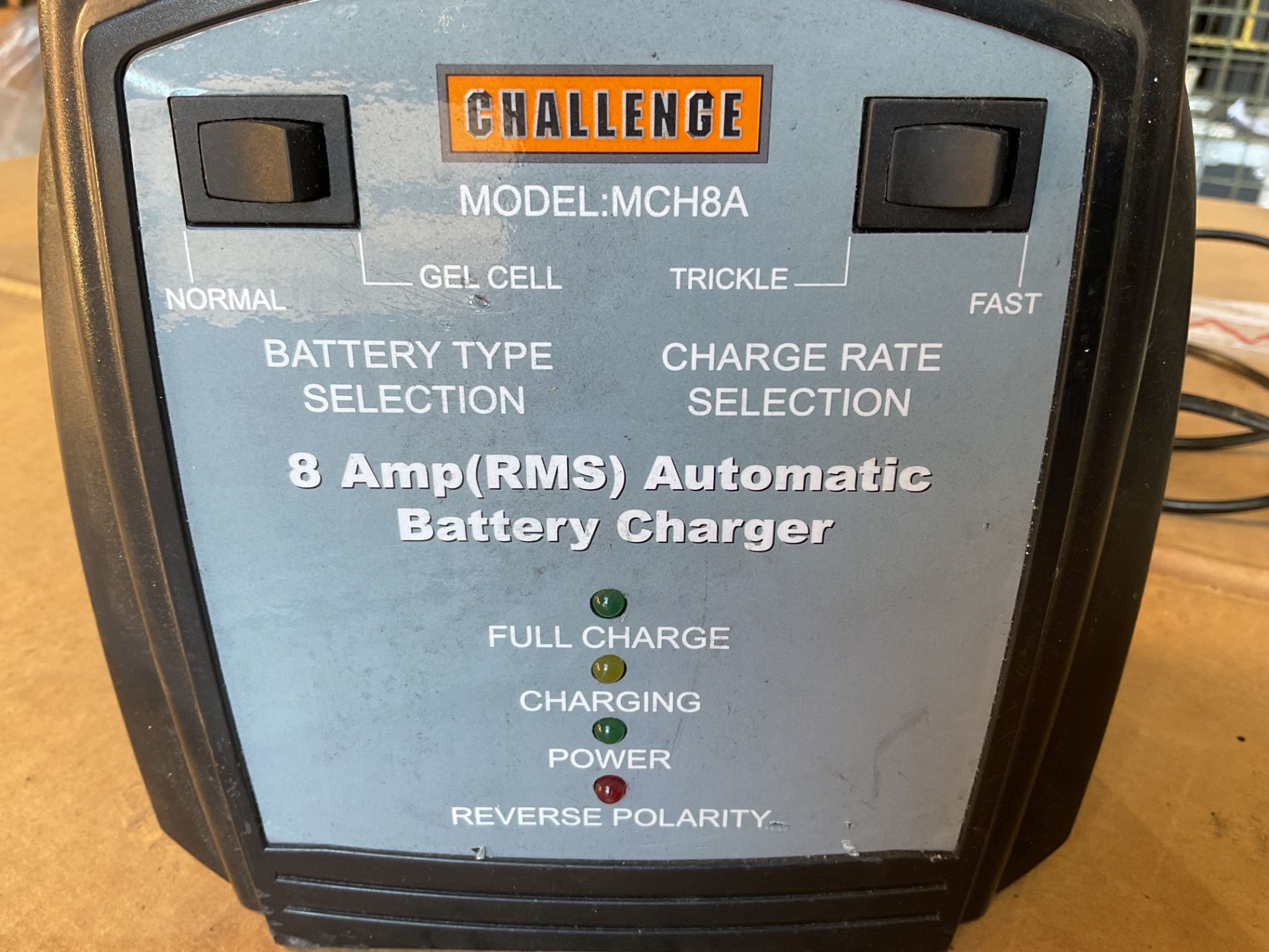 Challenge Model 12V Mains MCH8A Battery Charger for Leisure / Caravan, from MOD - Image 2 of 5