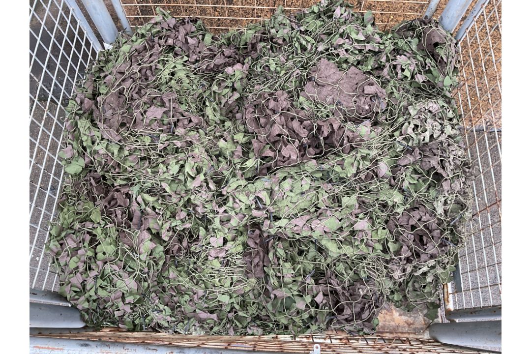 1x Stillage of Woodland Camo Netting, from MOD Reserve Stock - Image 2 of 3