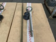 Land Rover Antenna Mount c/w Base and Rods, from MOD