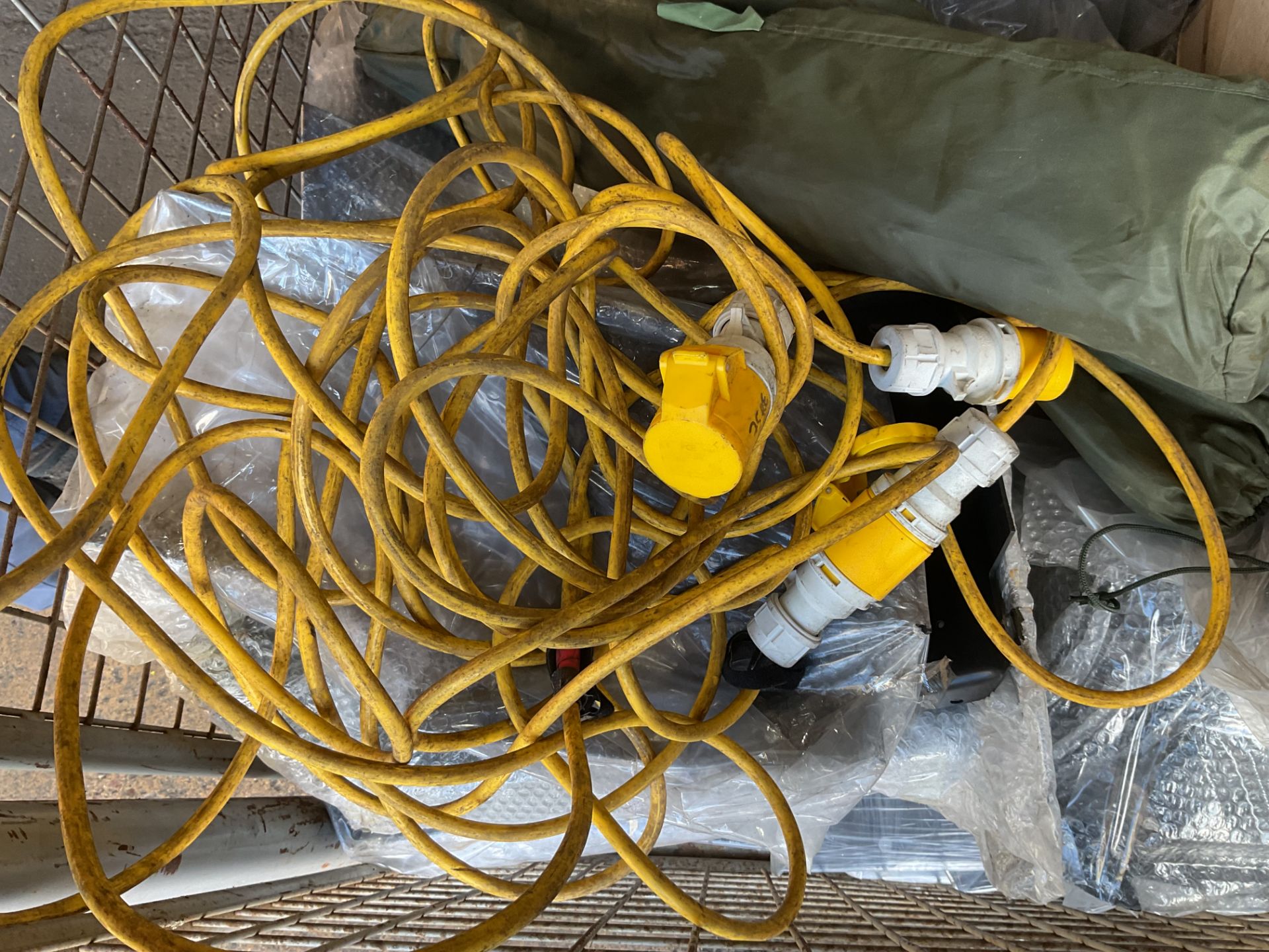 1x Stillage of Extension Leads, Army Tents etc - Image 4 of 6