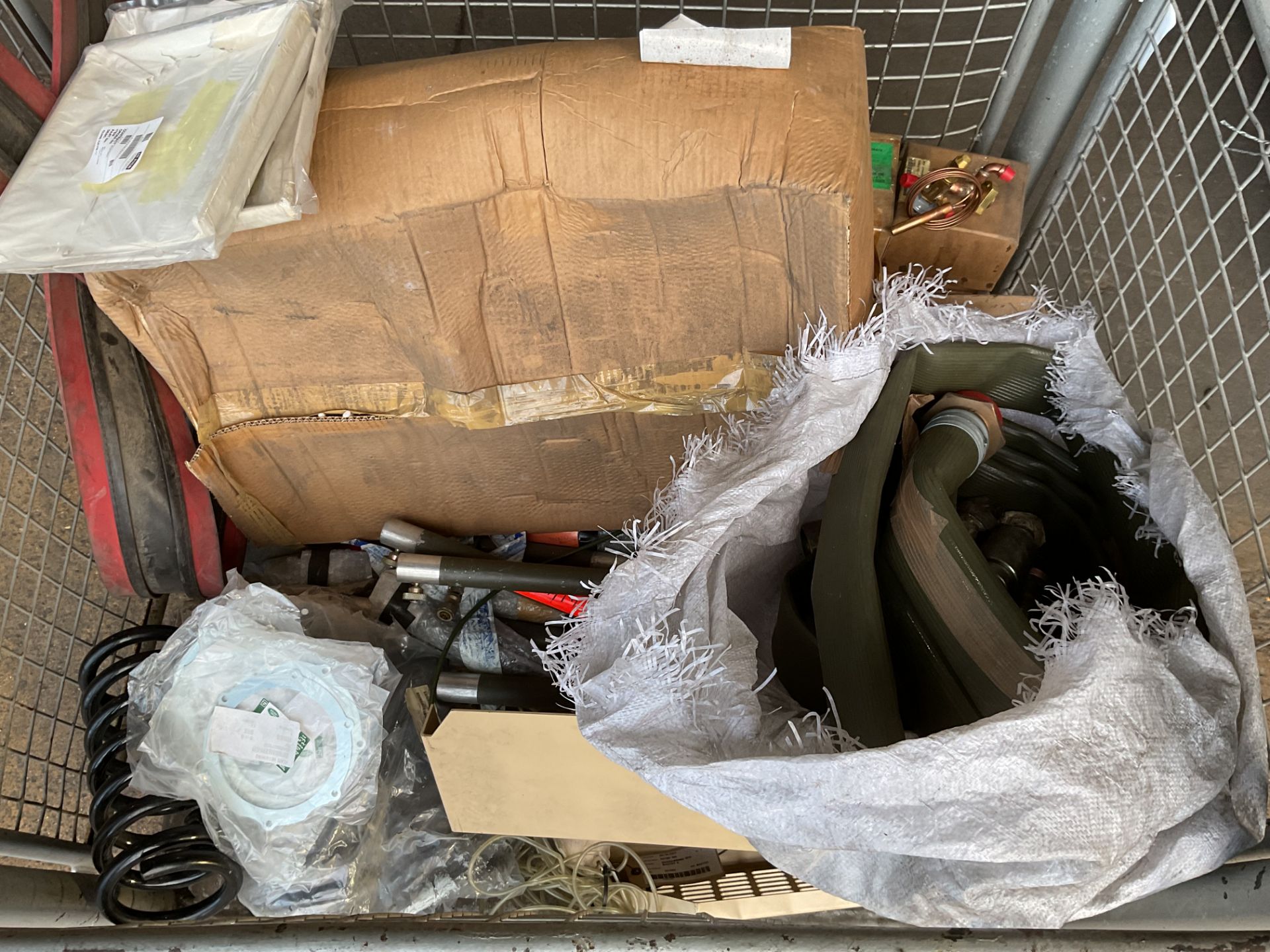 1x Stillage of Unissued Vehicle Spares inc Land Rover etc, from MOD