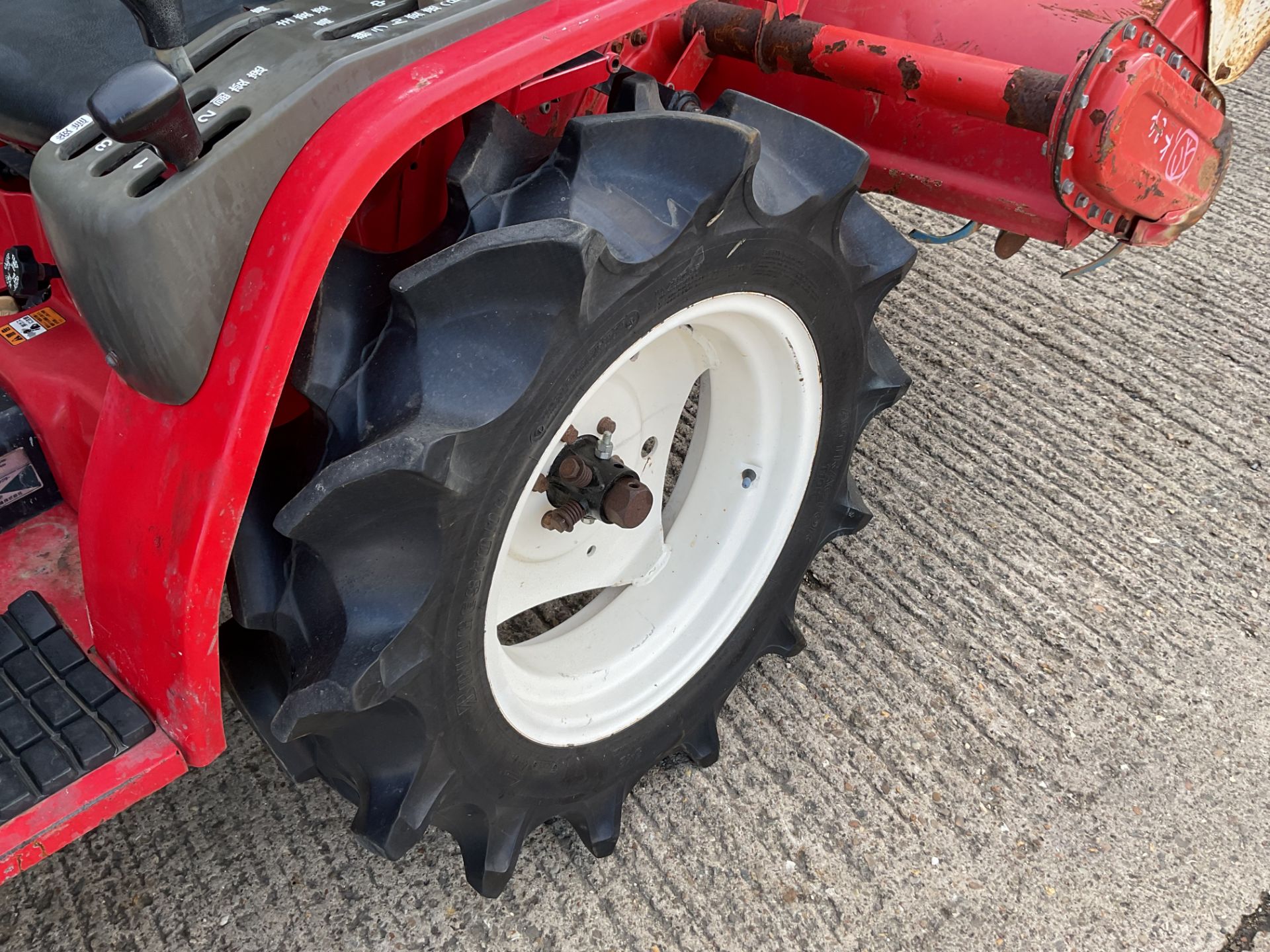 Yanmar Ke-4 4x4 Diesel Compact Tractor, 915 Hours c/w Yanmar Rotavator - Image 12 of 18