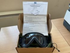 New Unissued British Special Forces CAM LOCK ANTI MIST HALO PARACHUTE GOGGLES, from MOD