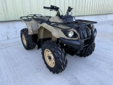 Yamaha Grizzly 450 4x4 ATV Quad Bike Recently released from U.K. MOD 437 hrs only