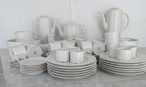 A 67-piece Rosenthal 'Classic Rose' tea/coffee and part dinner service comprising cups x 12
