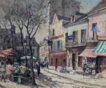 Georges Dominique Rouault (French, 1904-2002), PLACE DU TERTRE, LA MERE CATHERINE, MONTMARTRE