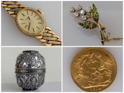 Jewellery, Silver, Watches and Collectibles