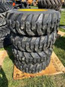 Unused Set of 4 10-16.5 Tires on Wheels