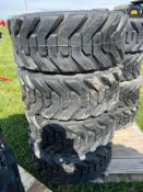 Unused Set of 4 12-16.5 Tires