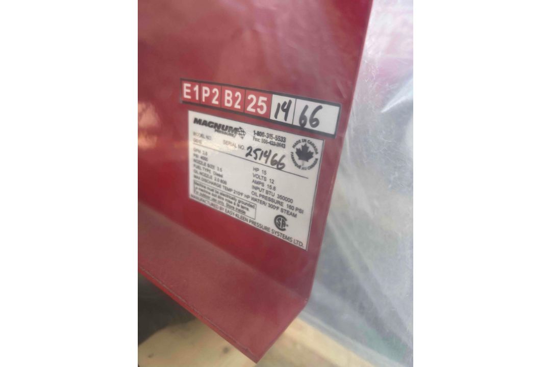 Magnum 4000 Series Hot Water Pressure Washer - Image 4 of 4