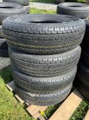 Set of 4 ST225/75R15 Radial Trailer Tires