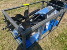 Heavy Duty Skid Steer Auger ECAG W/ 6