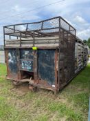 Stack Of Concrete Forms W/ Rolloff Bed