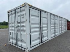 40' High Cube Four Multi Doors Container