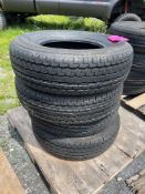 Unused Set of 4 ST225/75R15 Radial Trailer Tires