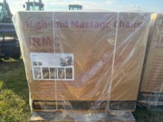 UNUSED IRMC Massage Chair