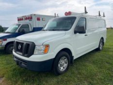 2015 Nisan NV2500 HD Van