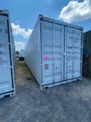 40' High Cube Four Multi Doors Container