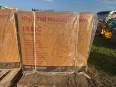 UNUSED IRMC Massage Chair