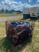Crate of New Hydraulic Hoses
