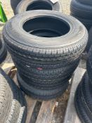 UNUSED Set of 4 ST205/75R15 Radial Trailer Tires