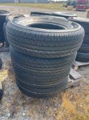 UNUSED Set of 4 ST225/75R15 Radial Trailer Tires