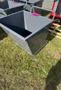 UNUSED Wheeled Dump Hopper